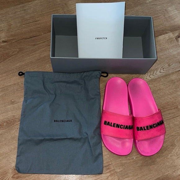 Balenciaga Shoes Balenciaga Pool Slides Poshmark